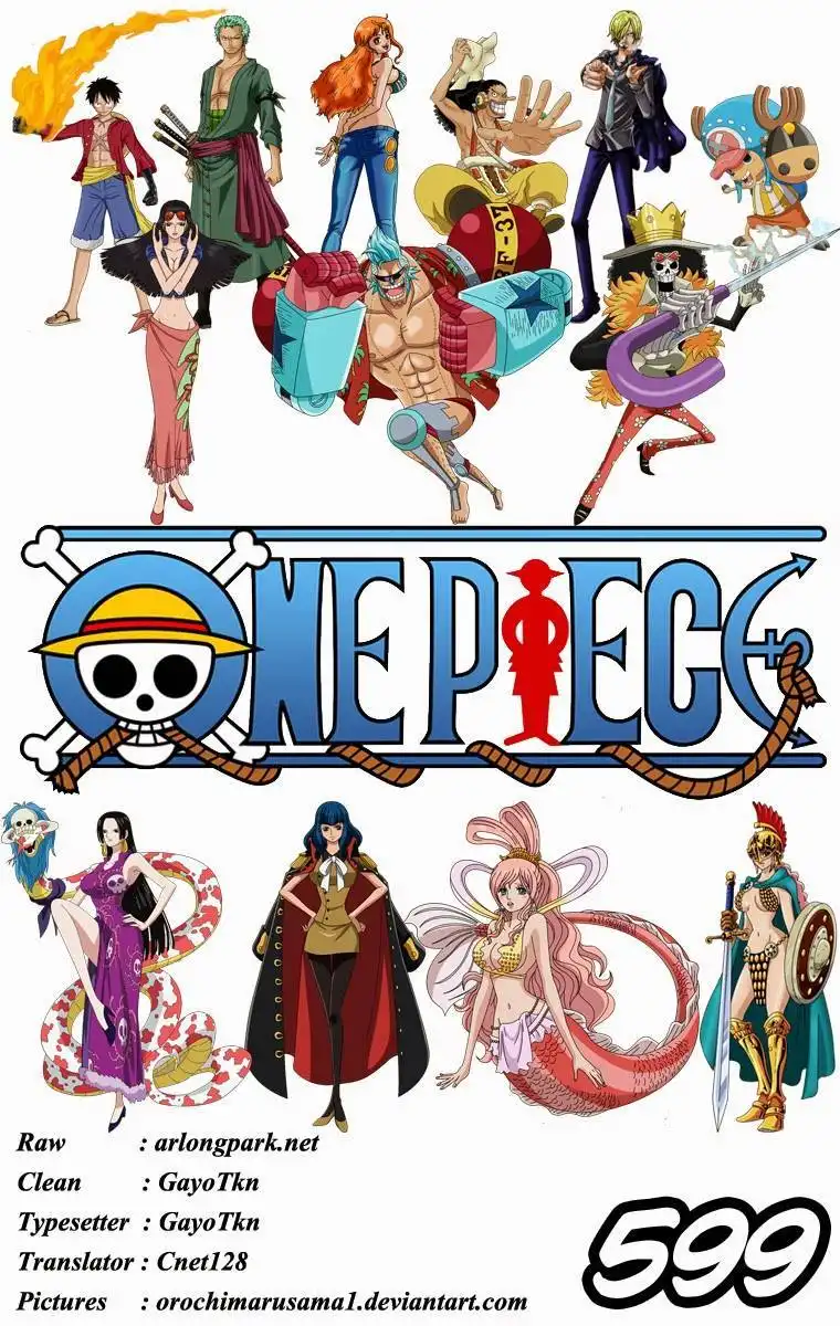 One Piece - Digital Colored Comics Chapter 599 1